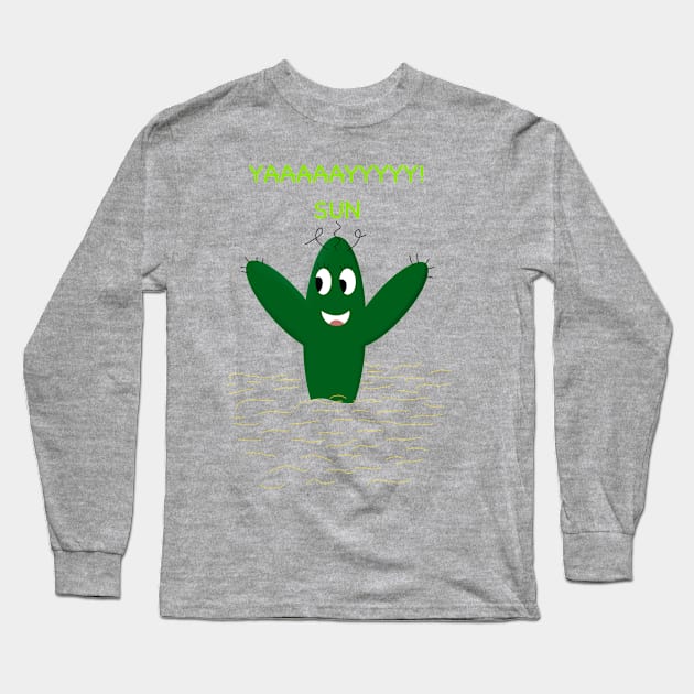 Yay Sun Long Sleeve T-Shirt by NYT-Printables